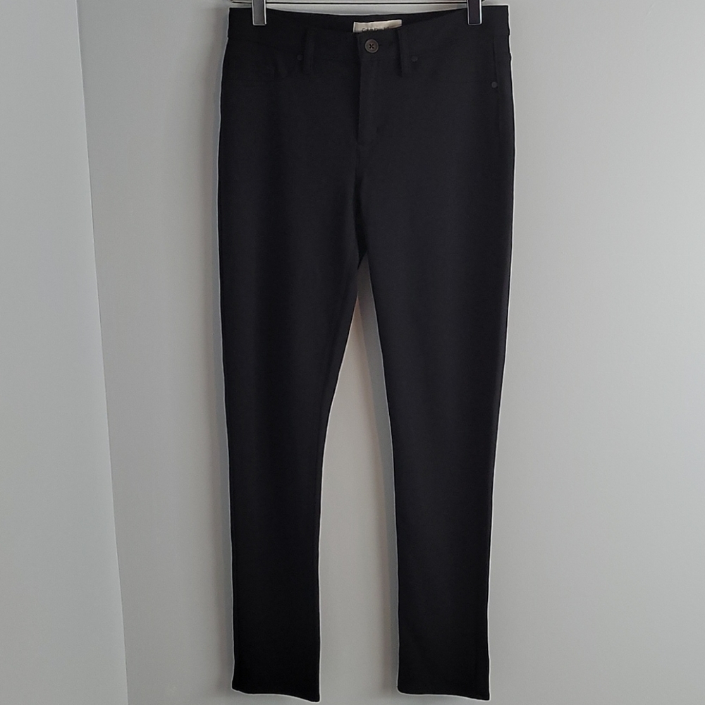 Calvin Klein Black Skinny Ponte Pants size 6